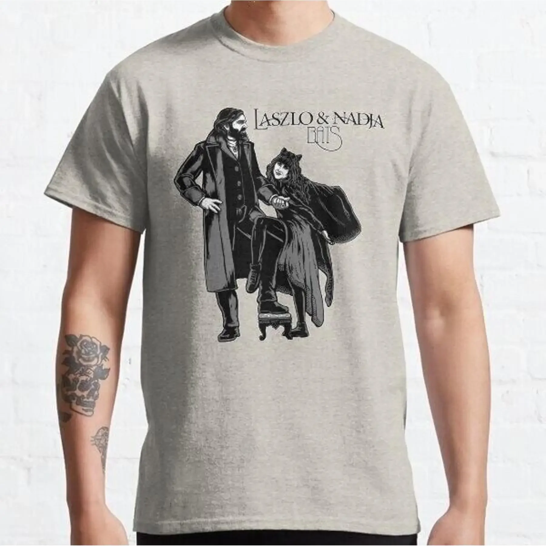 

Классическая футболка с обложкой альбома Laszlo & Nadja