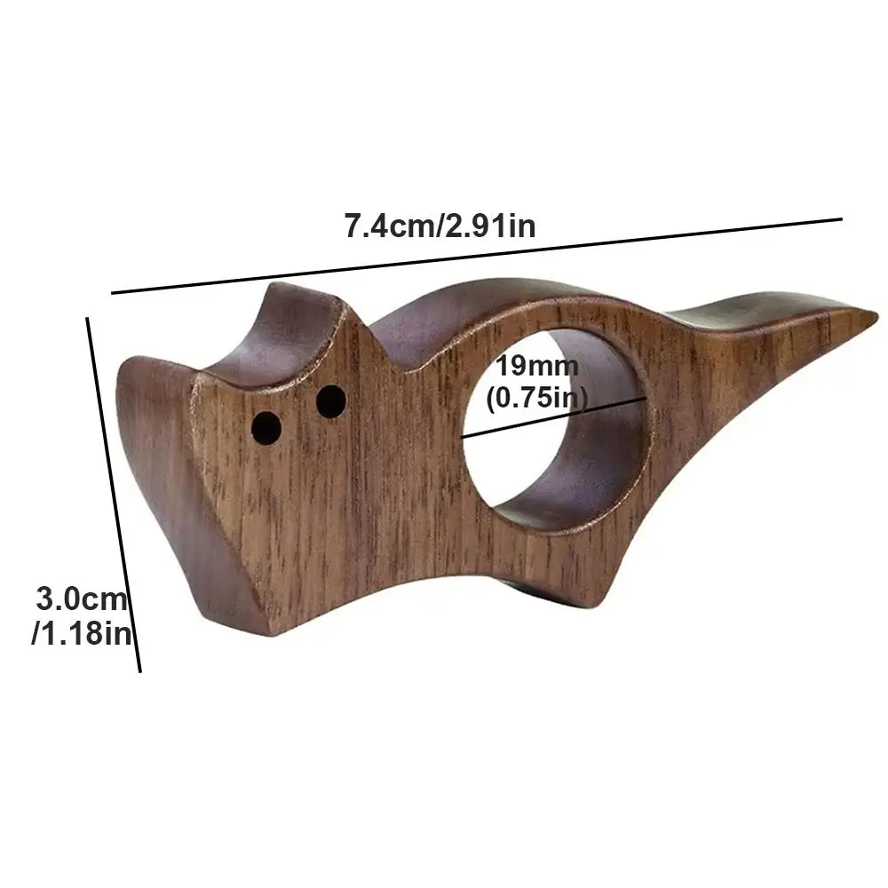 لطيف خشبية كتاب صفحة حامل القط الكلب شكل اليدوية الإبهام الخشب حامل كتب بمناسبة صفحات علامة دليل علامة #6