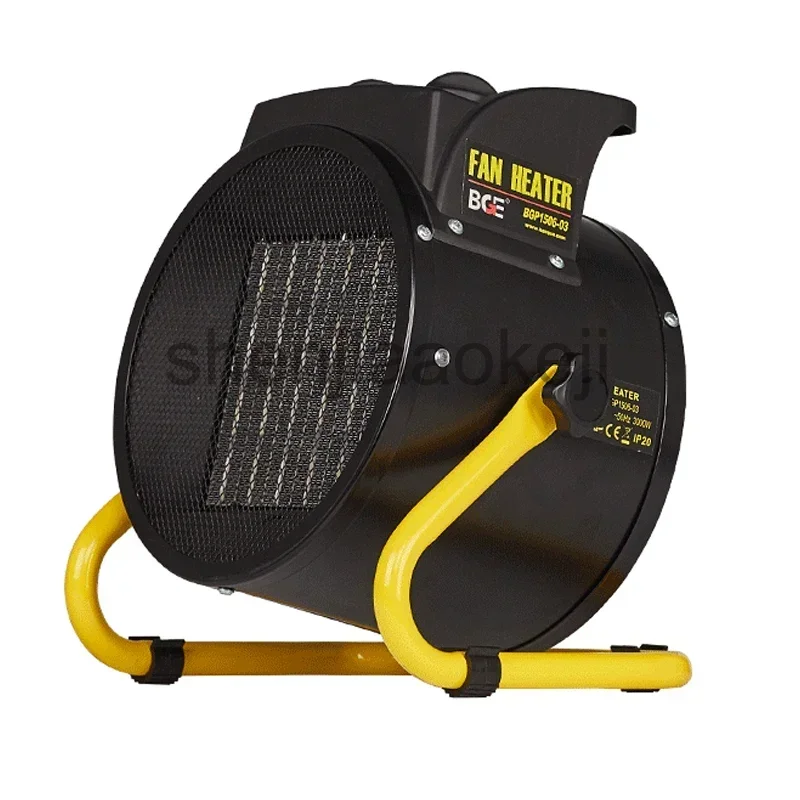 Calentador eléctrico Industrial de 3000W, ventilador de aire caliente, calentador de aire de vapor, calentador de aire eléctrico para oficina y hogar, 220v, 1 ud.