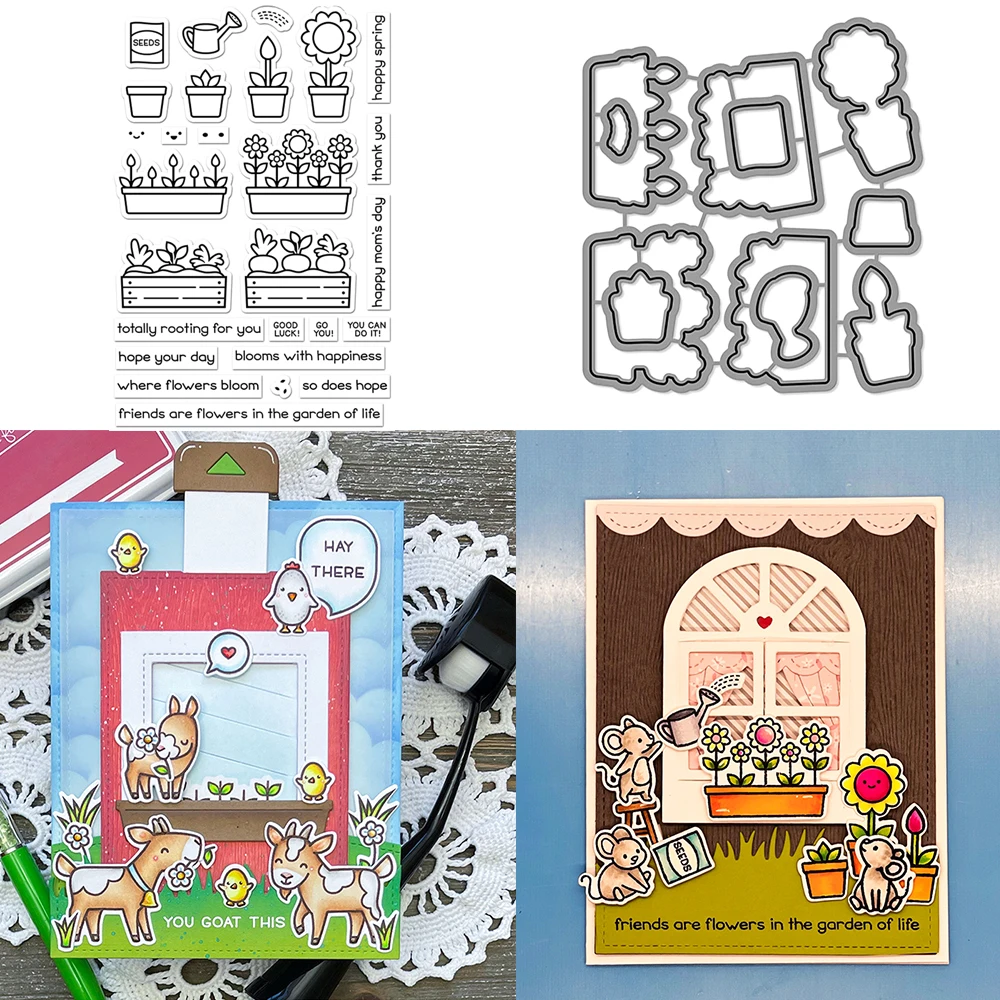 Clear Stamps and Cutting Dies  - Clear Silicone Stamps For Card Making recension och pris