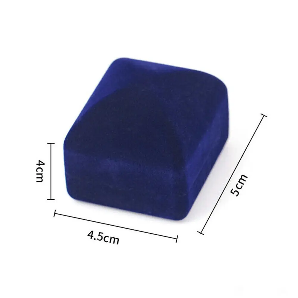 럭셔리 벨벳 결혼 반지 상자, 선물 보관 쥬얼리 케이스, 반지 상자, 패션