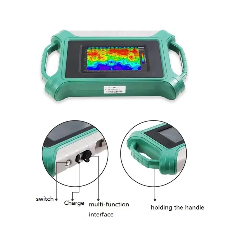 600SX 600m Groundwater Detector for  Borehole Siting Machine Borehole Water Borehole Point Checking Before Well Drilling
