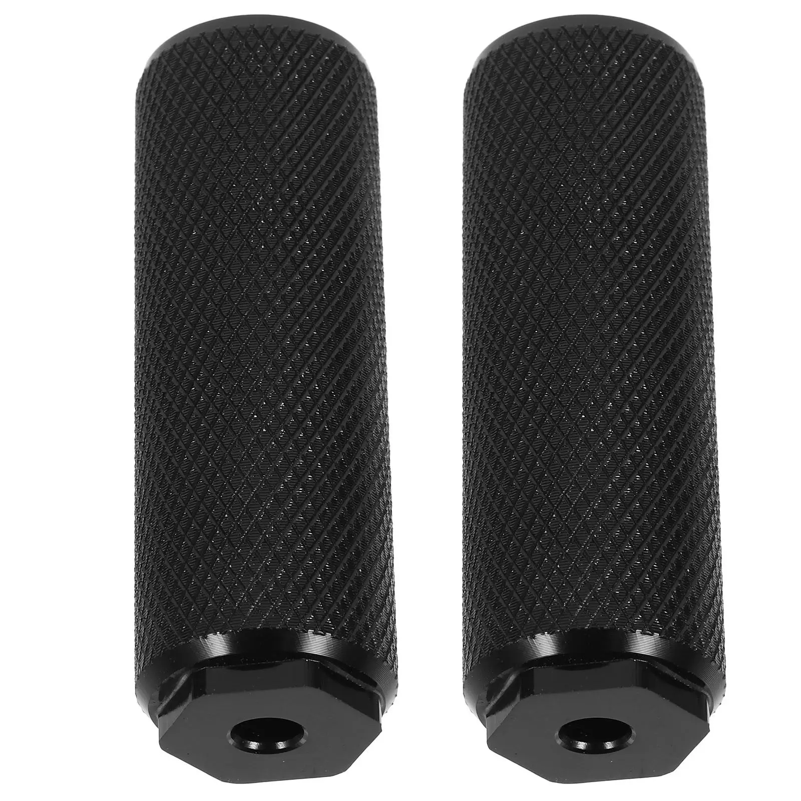 

1Set Bike Rear Pegs Aluminum Alloy Anti-Skid Cycling Foot Stands Compact Sturdy Portable Detachable Rear Axle Bike Accessory