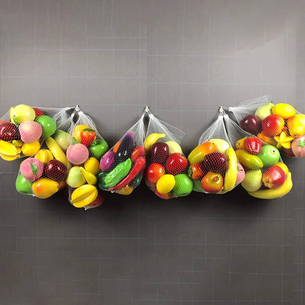 12pcs Simulation Fruit Set Artificial Fruits Pack Frutas Artificiales Decor For Home Festival Parties Decor Photo Background Pro