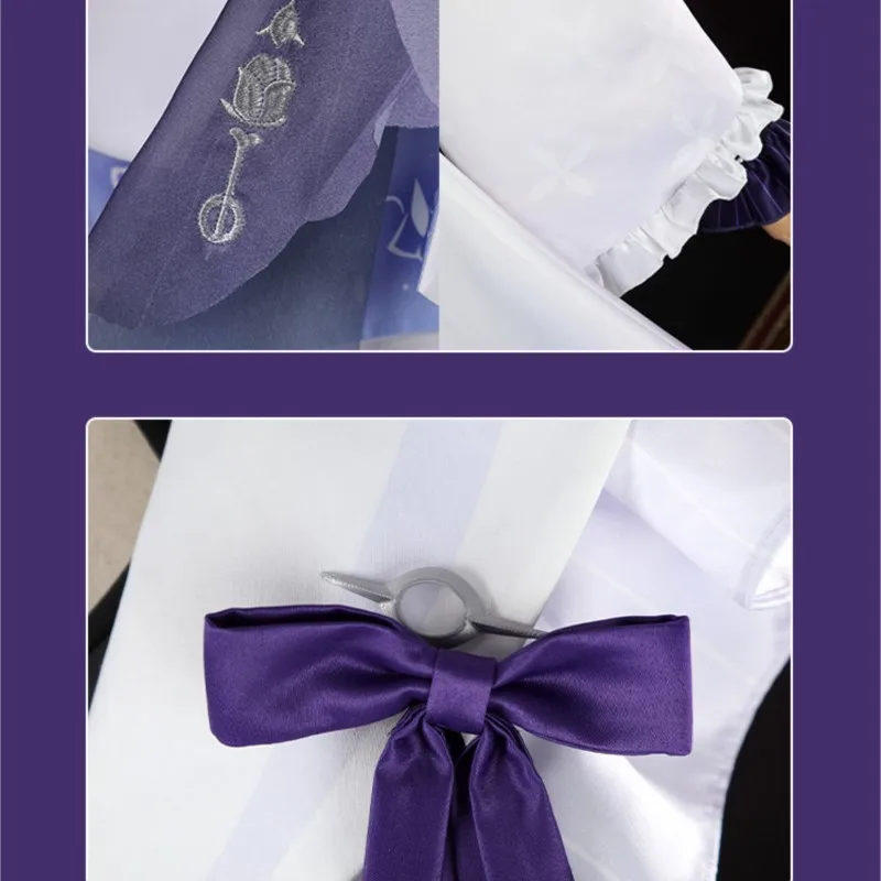 ‌ ‌ ‌ ‌ BNu كرنفال الأبدية Kuya تأثيري ليلة الجمشت تأثيري حلي أنيمي شخصية الزي تخصيص زي حفلة الهالوين