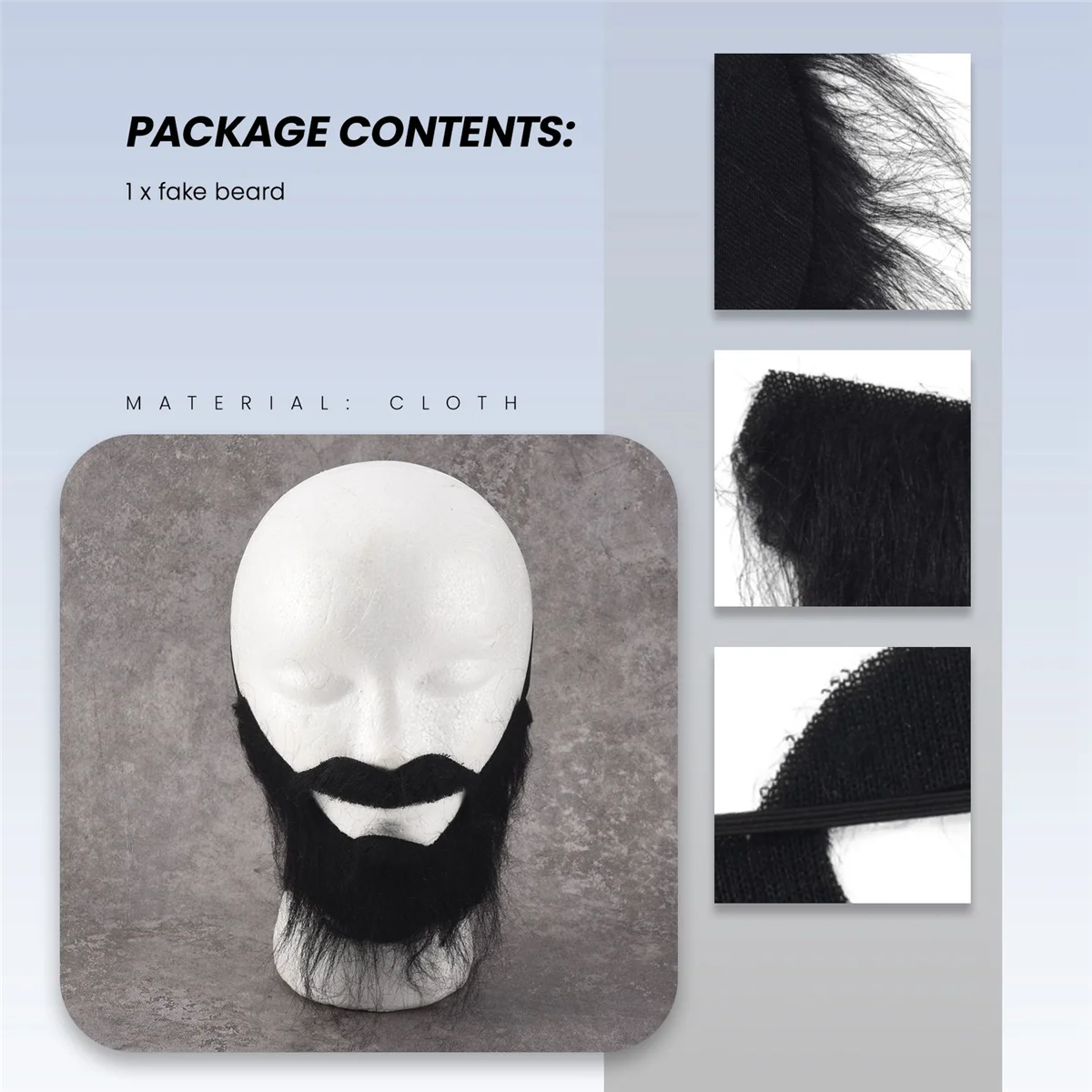 show Props Simulation fake beard