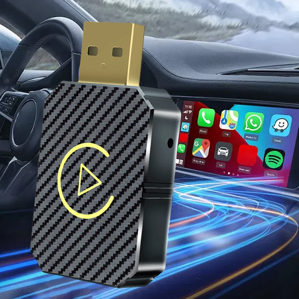 Cableado a inalámbrico Carplay y Android Auto 2 en 1 Dongle Compatible con Bluetooth 5,0 WiFi para OEM con cable Carplay Android Auto Car