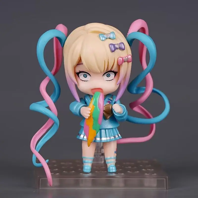 Original Needy Girl Overdose Kange Anime Action Figure Collector Pvc Q-Version Model Cartoon Garage Kit Children Gift