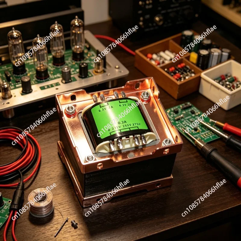 EI76X45 Z11 Iron Core Power Transformer 87W 0.2A For 6P6P 6P14 Push-Pull Tube Amplifier