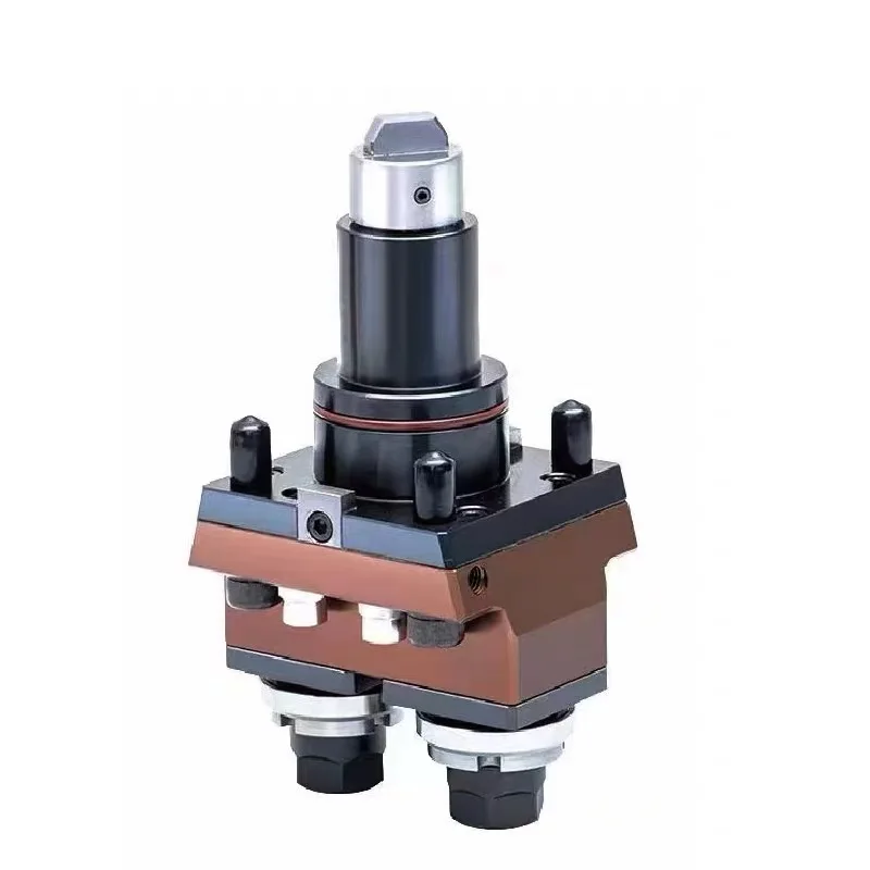 BMT45/55/65 Series CNC Lathe Quick-Change Tool Holder 90° Dual-Drive Dual-Outlet Electric Chuck for Milling/Drilling Tools