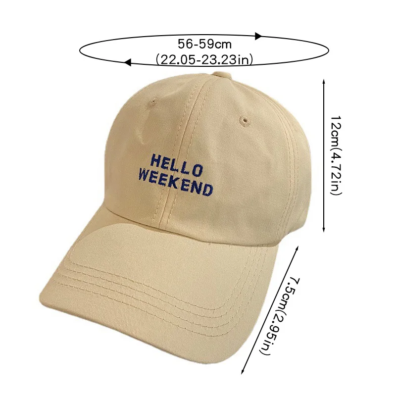 مرحبا عطلة نهاية الأسبوع إلكتروني قبعة بيسبول الرجال النساء موضة عادية بلغت ذروتها قبعات التطريز التطريز في الهواء الطلق الشمس أقنعة الهيب هوب بونيه