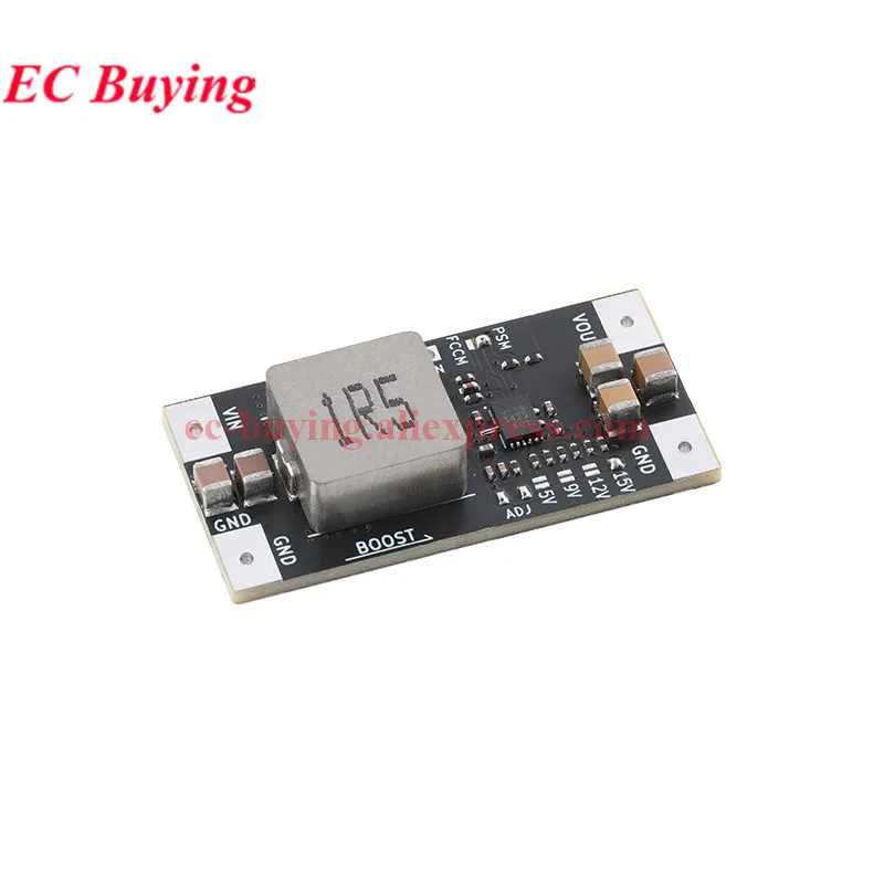 1-10Pcs MP3429 5V 9V 12V 15V DC Step Up Boost Module Low Ripple 21A Peak Input Current Lithium Battery Booster Power Supply MCU