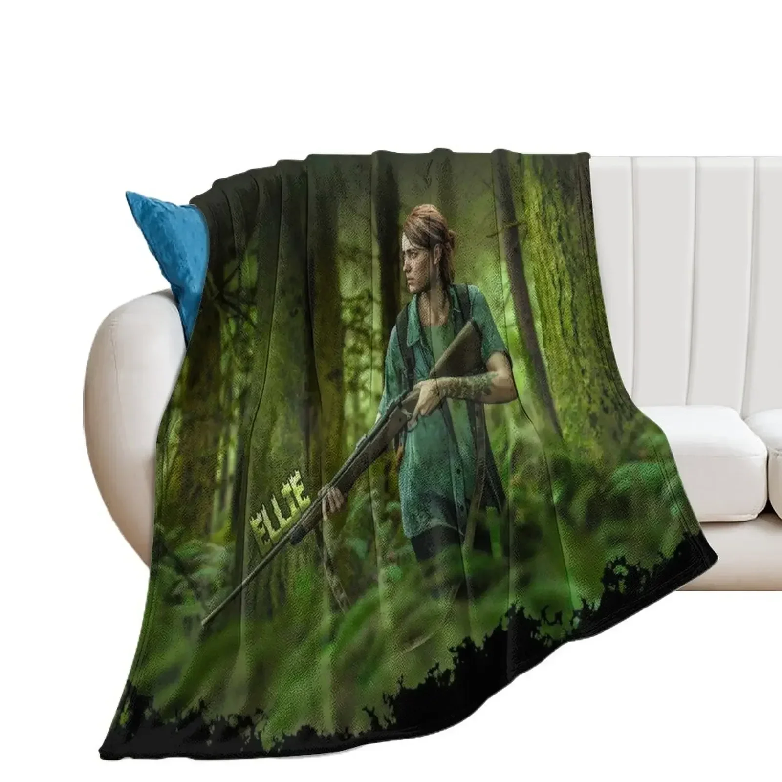 

The Last of Us - Ellie Throw Blanket Thins Camping Blankets For Baby Furry Blankets