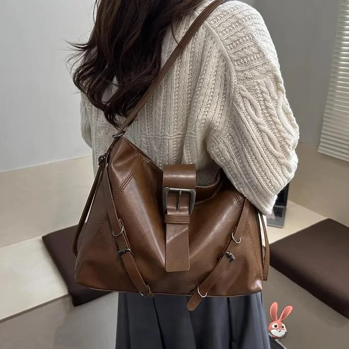 

Ladies Large Capaci Vintage Tote Bag Single oulder Bag Commuter Bag Faionable Versatile Bag ABENUOR 2025 New Sle
