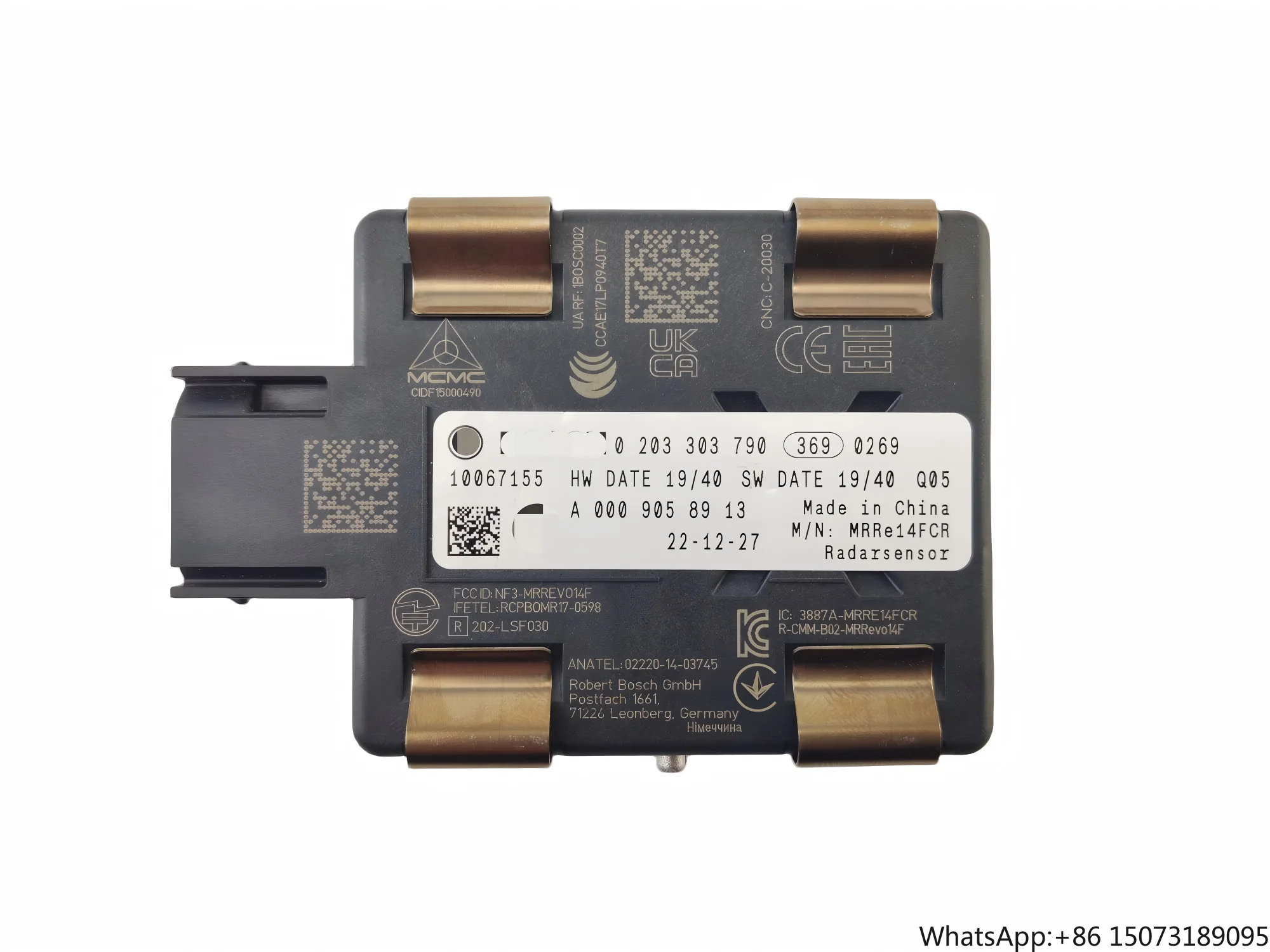 

Датчик радарный OEM ACC A0009058913 A0009052616 A0009054710 A0009053610 A0009053011, совместимый с GLC GLE