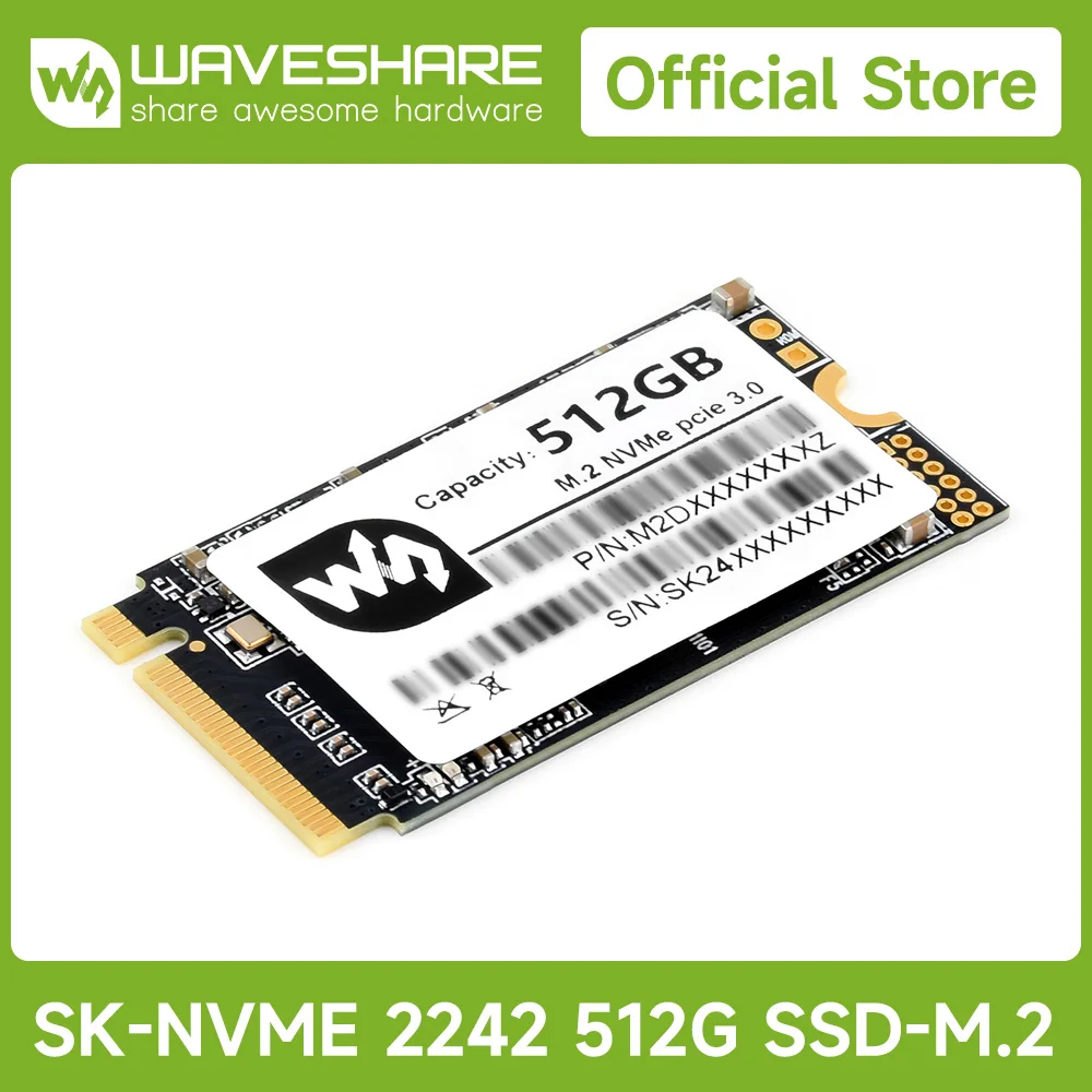 Waveshare SK M2 NVME 2242 128 ГБ