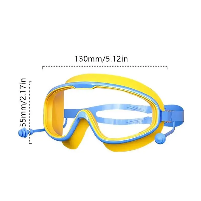 Colorful Kids Swimming Goggles Wide View Anti Fog Anti Leak Waterproof Glasses Children Water Sports Protection Gear view 6