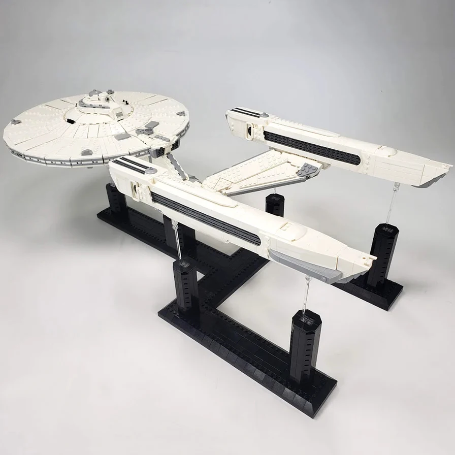 MOC Space Treks Enterprise Building Blocks Model USS Enterprise Spaceship Bricks 5032 PCS Ultimate Collector Toys Gift