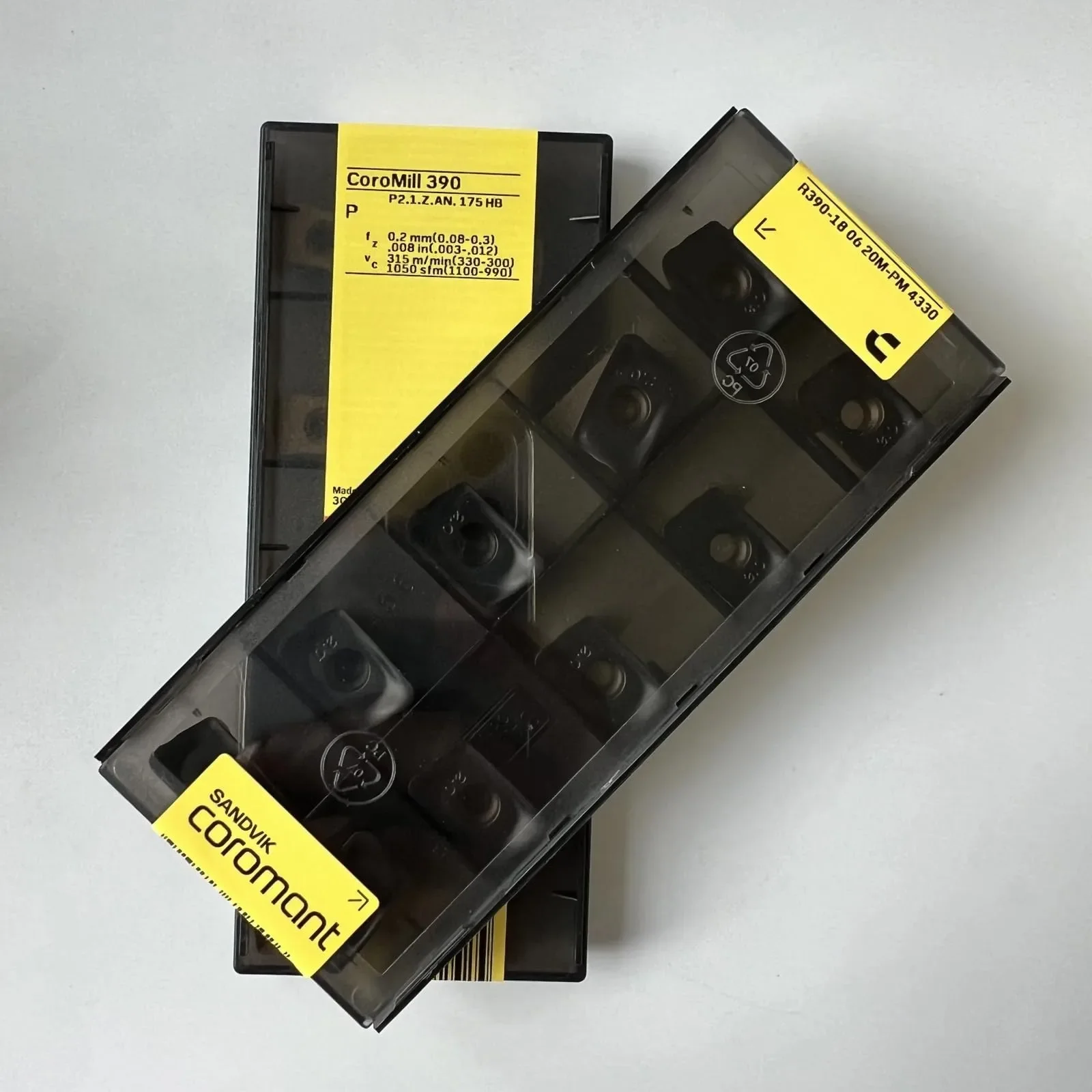 الأصلي SANDVIK / R390-180620M-PM 4330 / سبائك الصلب CNC شفرة 10 قطعة