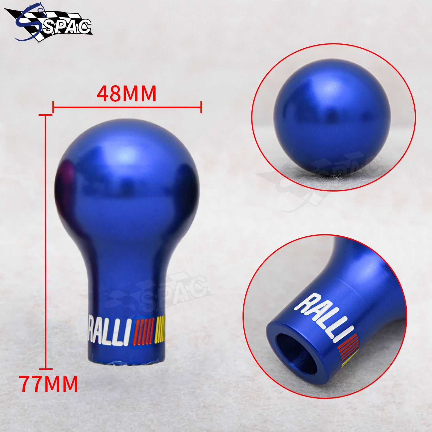 Ralliart JDM Shift Gear Knob for MITSUBISHI LANCER EVO MIRAGE ECLIPSE ASX MIV