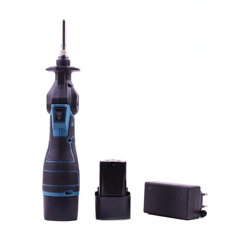 12V Cordless Soldering Iron Rotating Head Mini Thermostatic Welding Pen Portable Rechargeable Electric Tool for DIY Repair