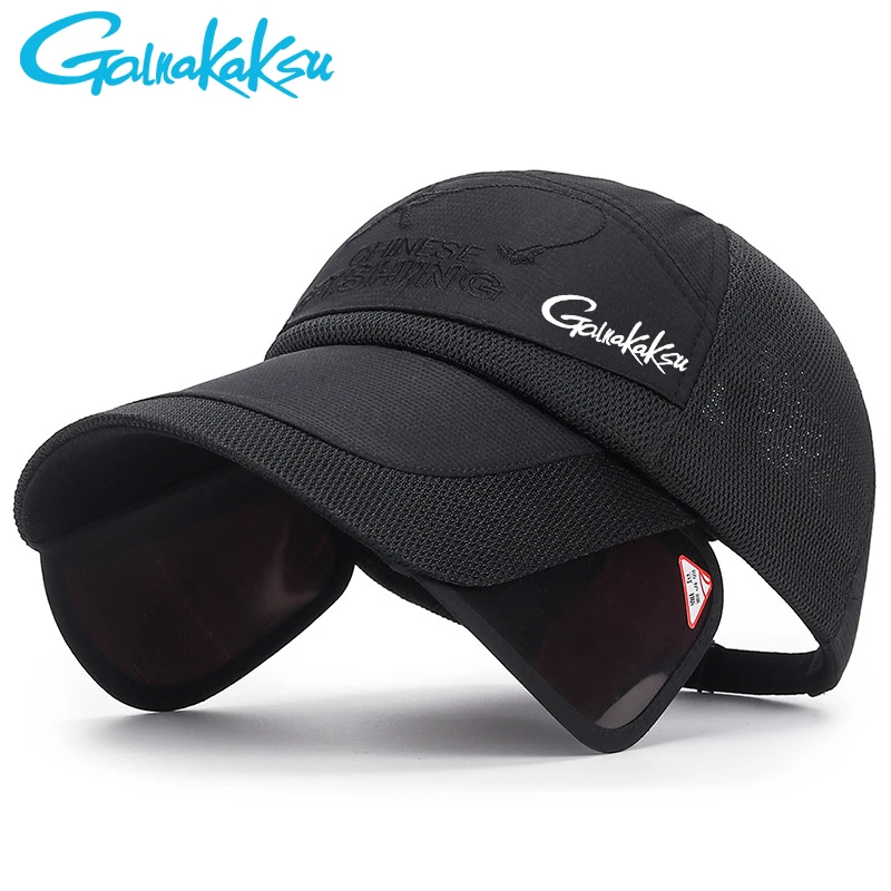 2023 New Fishing Sun Hat Sports Uv Protective Fishing Cap Travel Adjustable Breathable Mesh Outdoor Cycling Baseball Caps