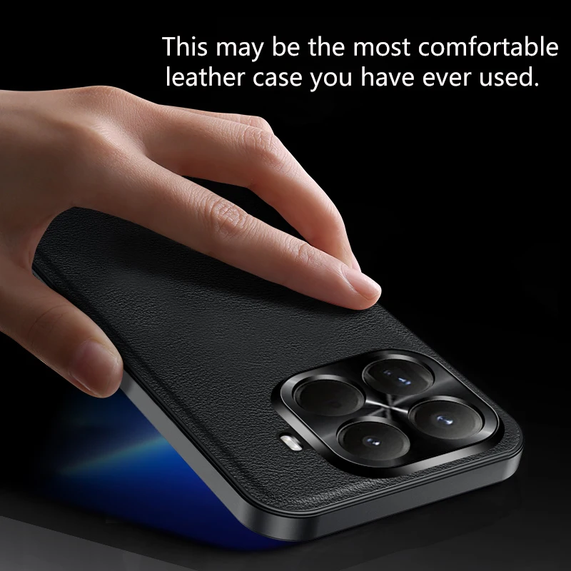 etui do Xiaomi Mi 17T 15T 14T 13T Pro 15 14 13 Ultra Redmi Note15 14 POCO M7 X8 F7, skórzane, matowe, miękkie, z pełną ochroną aparatu — zdjęcie produktu 2
