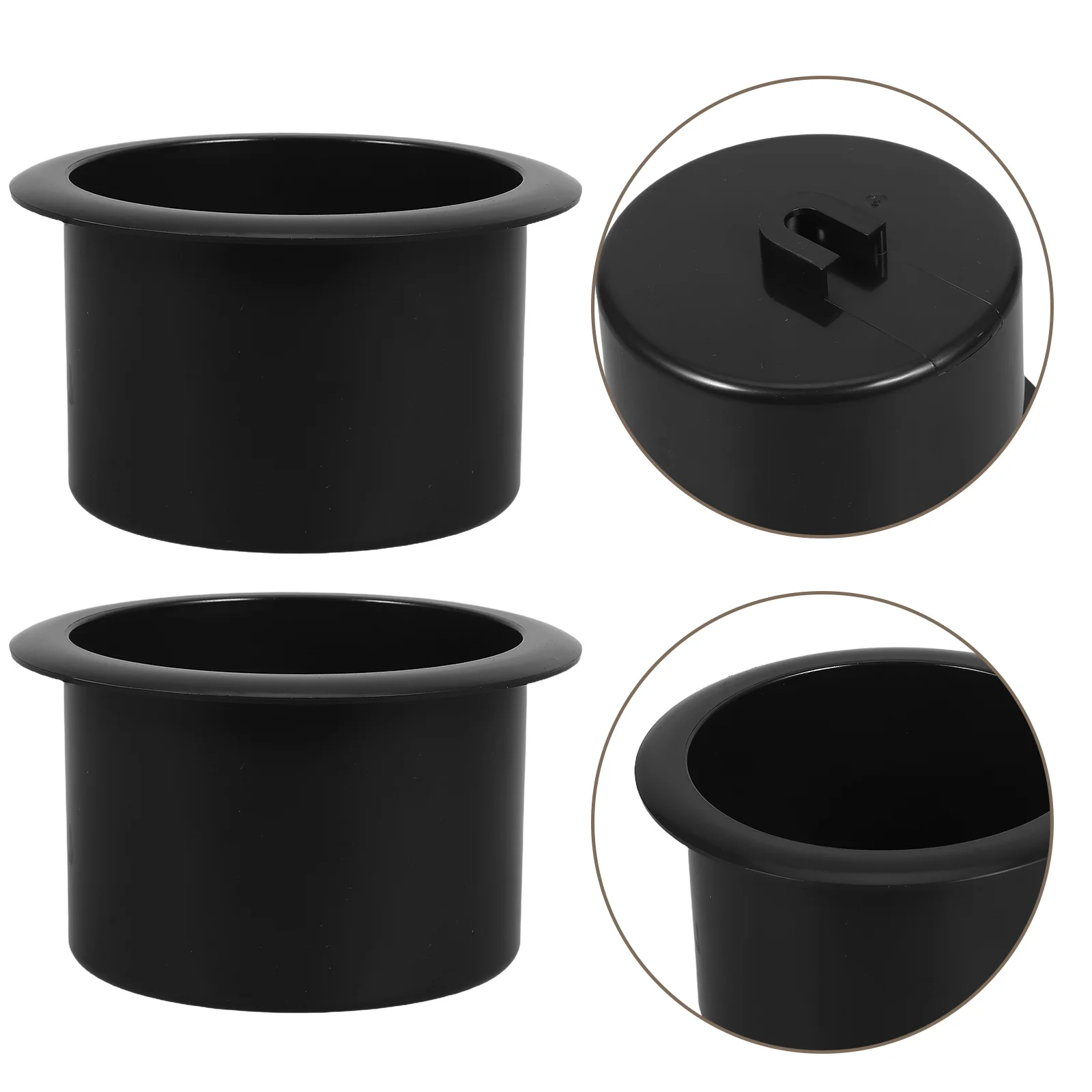 

6Pcs Sofa Drop In Plastic Cup Holder Insert Anti Spill Drink Stand For Couch Armrest Rv Cars Space Saving Beverage Organizer