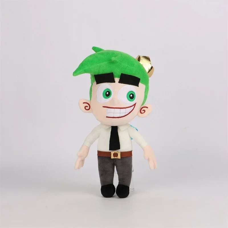 30cm Fairly Oddparents A New Wish Plush,Cute Cartoon Plushies Toy for Boys Girls Soft Stuffed Animal Pillow Doll Gift for Fans