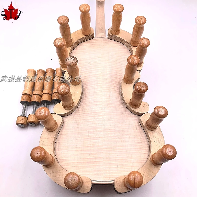 1 Set violin viola Solid wood glueing Clamps violin Top&Back Clamps Metal Stick DIY violin making Repair Gluing Tools Clips