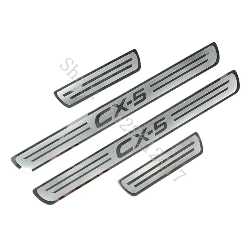

Car Styling For cx5 CX-5 2012 2013 2014 2015 2016 car Accessories Scuff Plate/Door Sill Door Sill Scuff Plate Welcome Pedal
