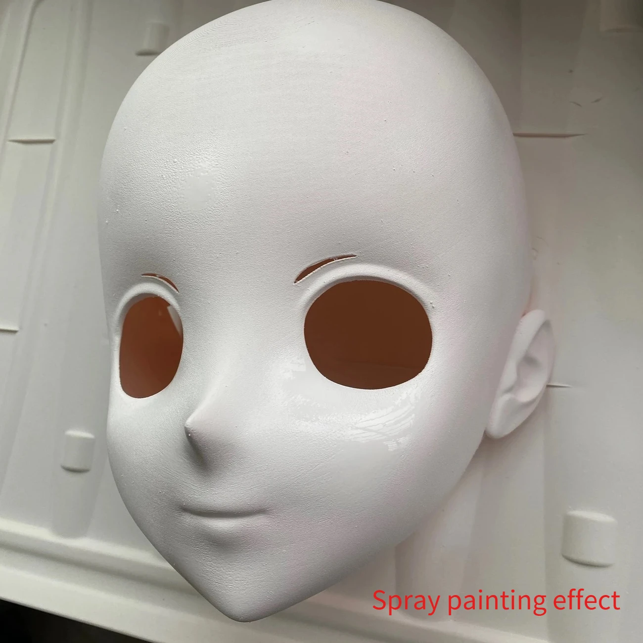 Customize  Kigurumi Half Head with Lock Anime Cosplay Kig Mask Costumes Accessories 3D Head Shell Prop