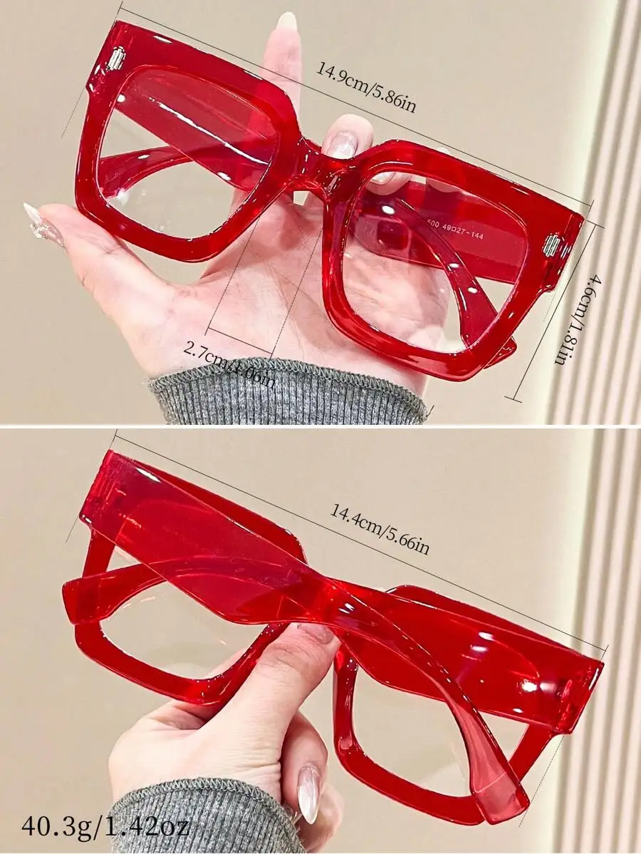Clear Lens Reading Glasses for Adults Unisex