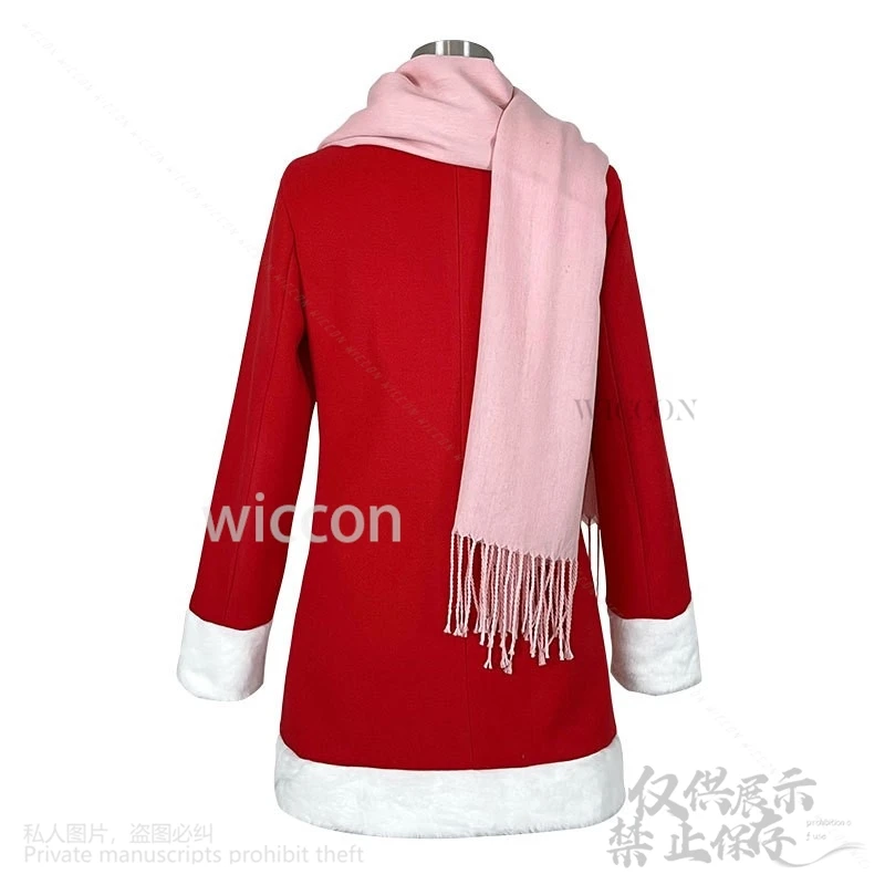 Anime Kintama Kag ien Cosplay Winter Kostuum Mantel Hanfu Sjaal Uniform Jurk Pruiken Rekwisieten Voor Halloween Kerst Meisjes Aangepast