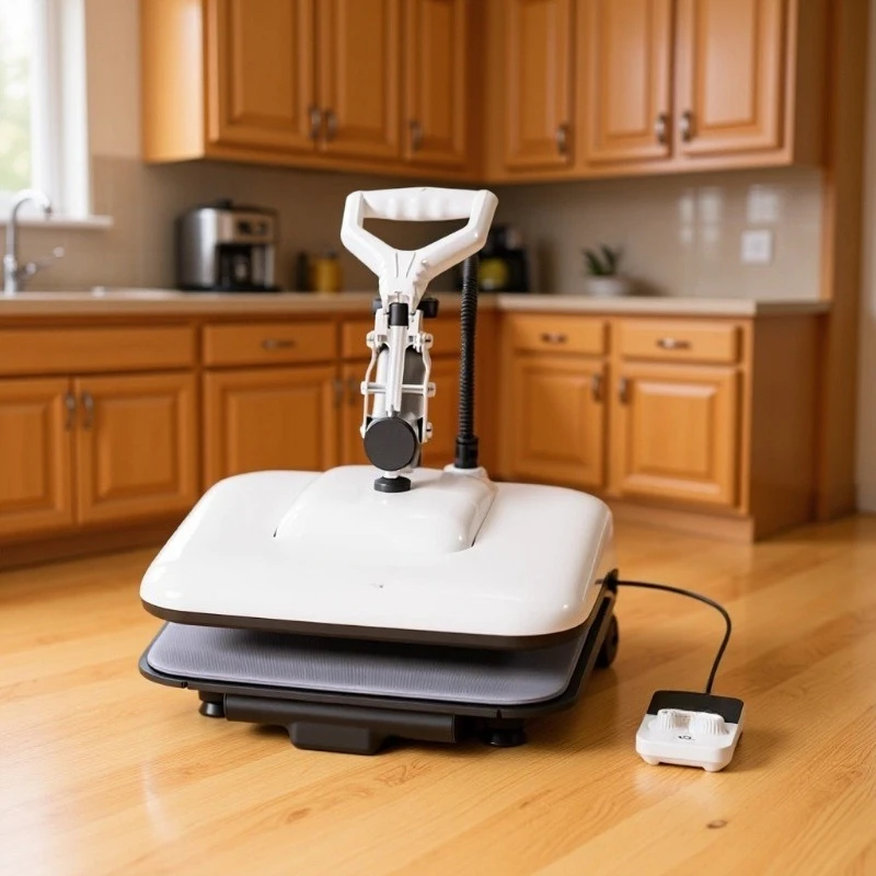 plane hot press, manual heat press machine 38 * 38 single person, intelligent temperature control, clothing ironing label