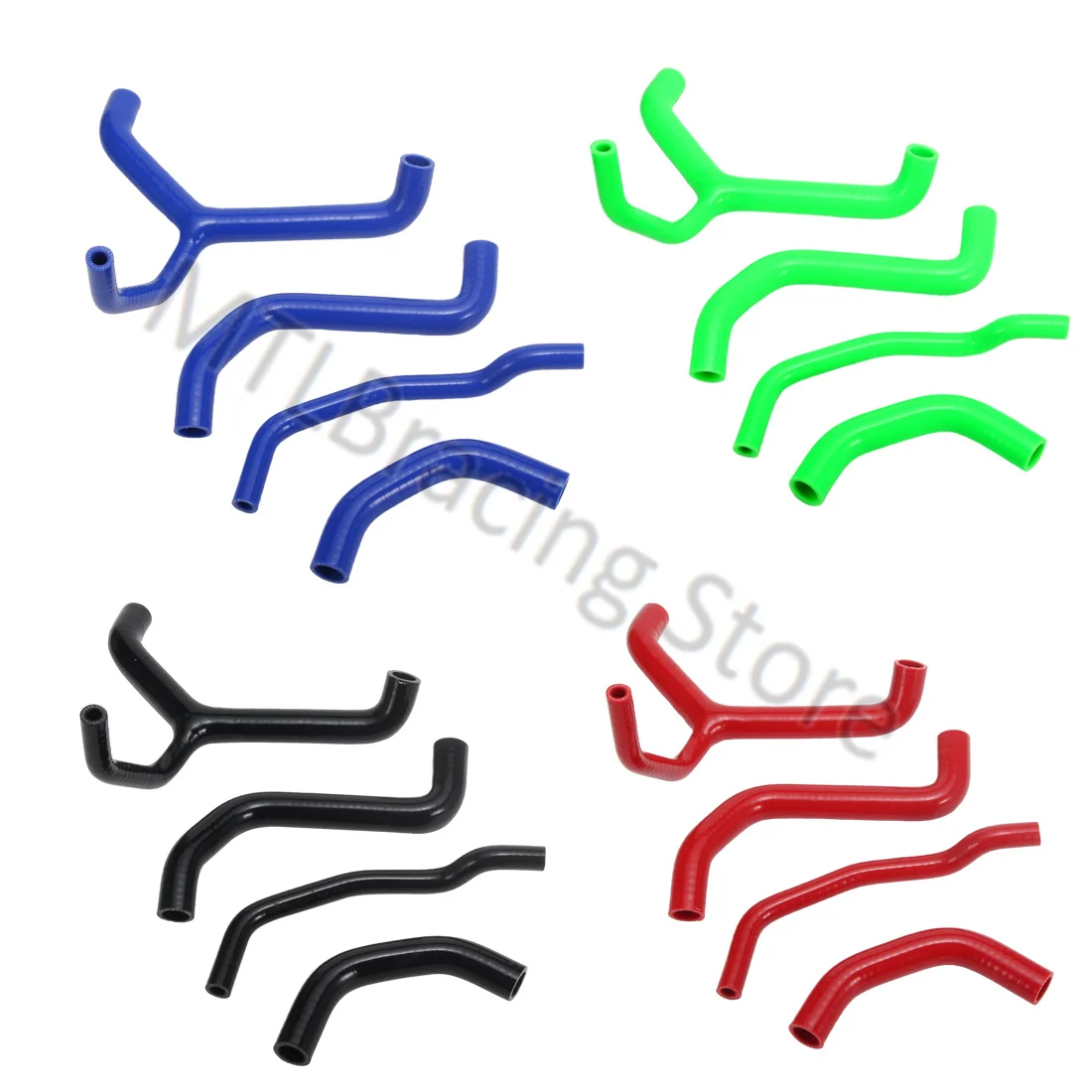 

Silicone Radiator Hose Water Pipe Set For KAWASAKI Ninja ZX-10R ZX10R 2016-2020 2017 2018 2019 Red/Gree/Blue/Black