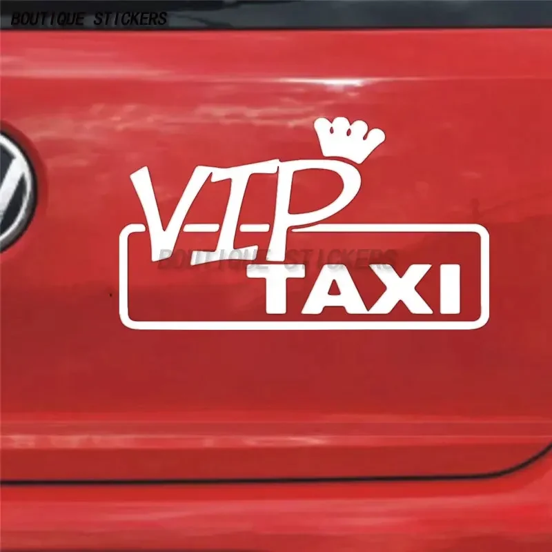 

High quality VIP taxi car sticker Waterproof PVC Taxi decorative accessories Creative car sticker