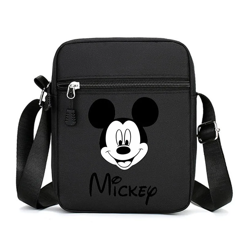 Disney Mickey Mouse cartoon bedrukte jongen messenger bag schattige Minnie casual populaire lichtgewicht mobiele telefoon schoudertas