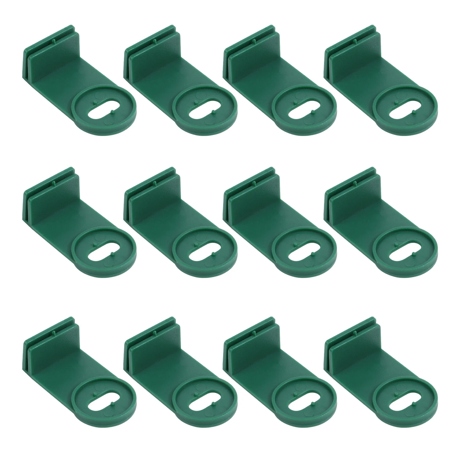 

50Pcs Practical Greenhouse Fixing Clips Durable Plastic Shading Corner Fastening Buckles Greenhouse Fixing Clips