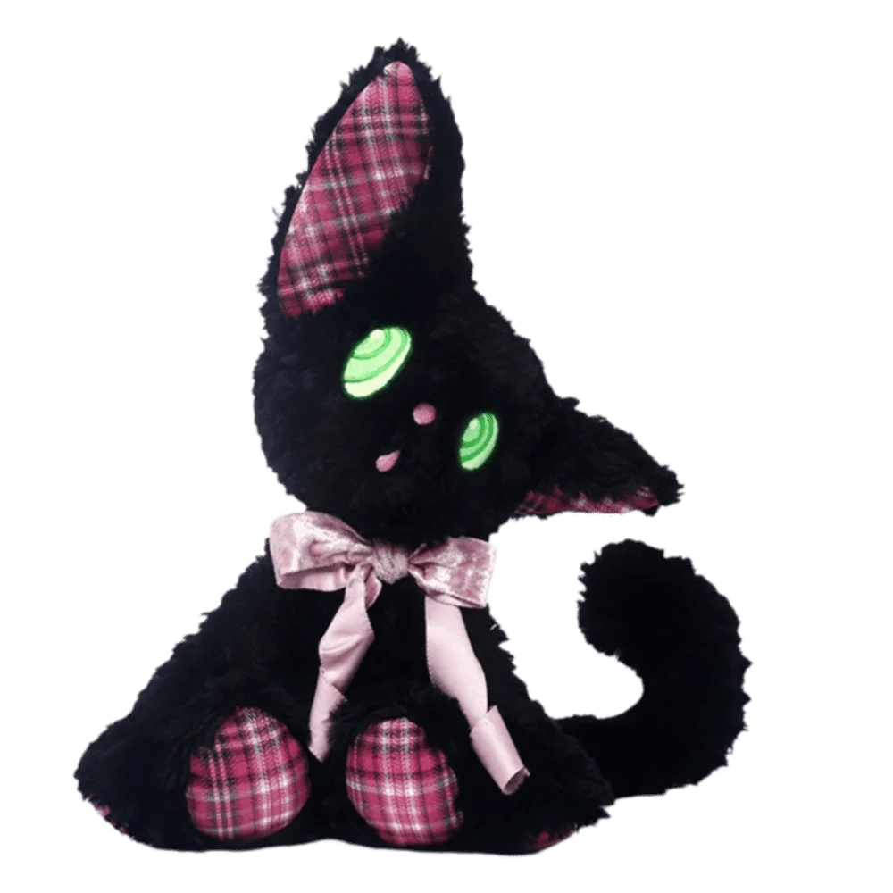 

Cute Black Cat Cat Cute Design Children Gits Cartoon Soft Material Stuffed Animal Xmas Gift