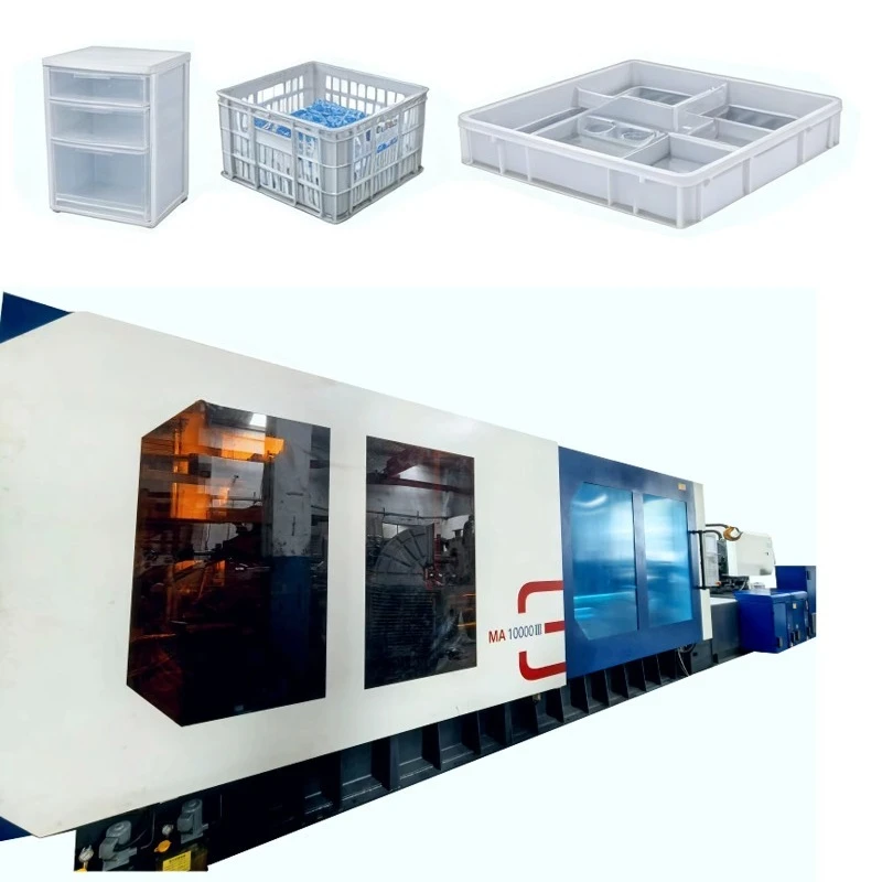 Industrial 1000 Ton Injection Machine Stable Performance for Heavy Duty Plastic Products Manufacturing Custom