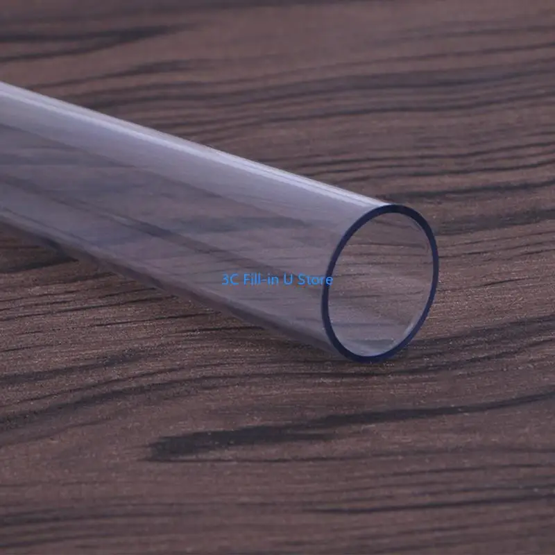 G8TA اسطوانة شفافة لمكتب مدرسة قرطاسية تخزين القلم القلم