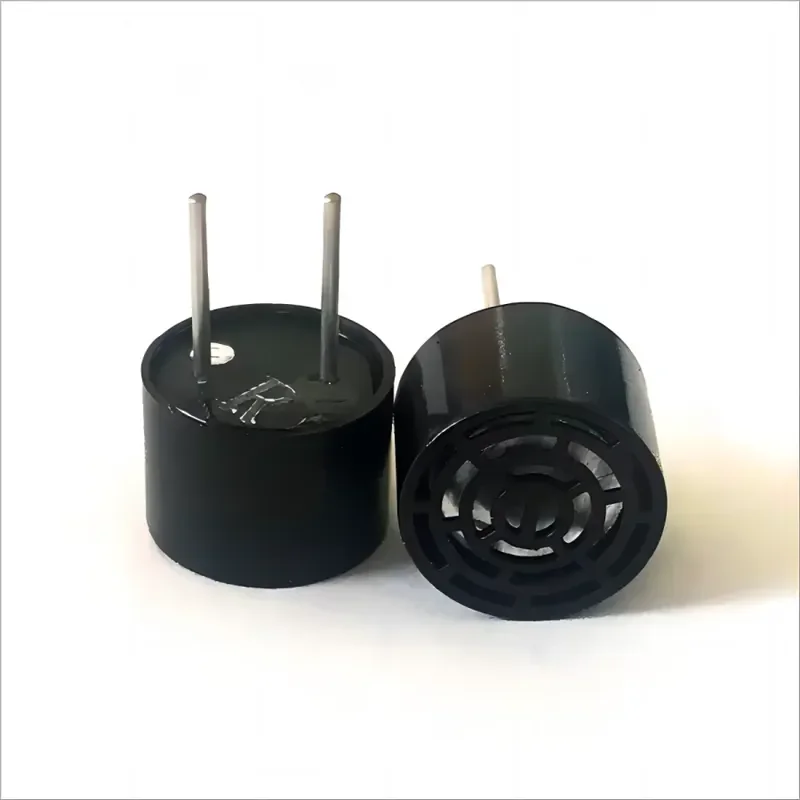 BoYuan Hot-Selling D40P10 10mm Open Type 40kHz 2400pF Ultrasonic Transducer with 0.3-5m Range for Distance Detection Sensors