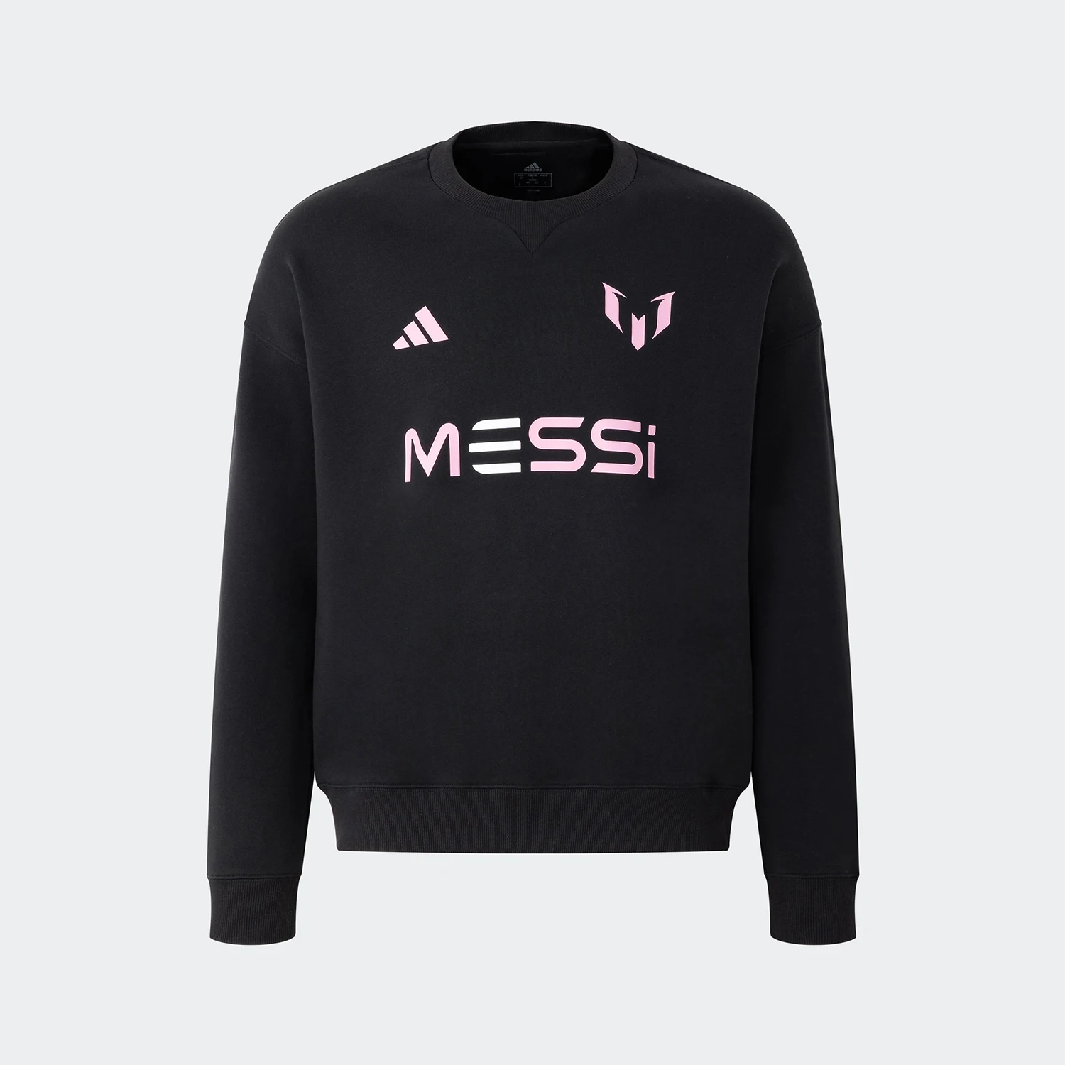 Adidas genuine Messi series men's football sports round neck sweatshirt JC6120