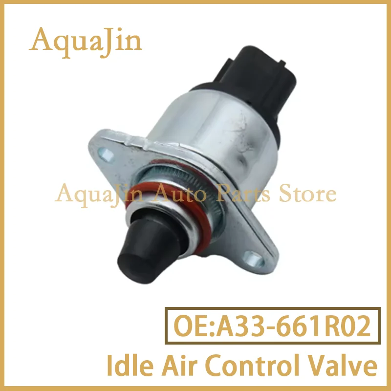 A33-661R02 Válvula de control de aire en reposo IAC IACV para Subaru nuevo A33661R02 A33 661 R02 OE se adapta al Motor accesorios de automóvil de alta calidad