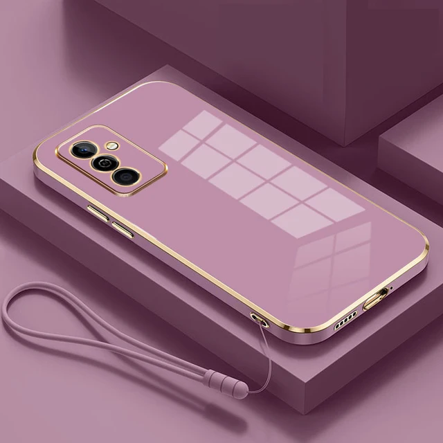 Etui na telefon Samsung Galaxy S23 FE Samsung S23 S23 Plus S23 Ultra S22 S21 S20 Luksusowe kwadratowe poszycie Wstrząsoodporna tylna obudowa