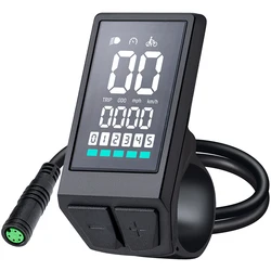 Elektrisches fahrrad lcd display bn136 für bafang mid antriebs motor bbs01 bbs02b bbshd umwandlung mittelmotor