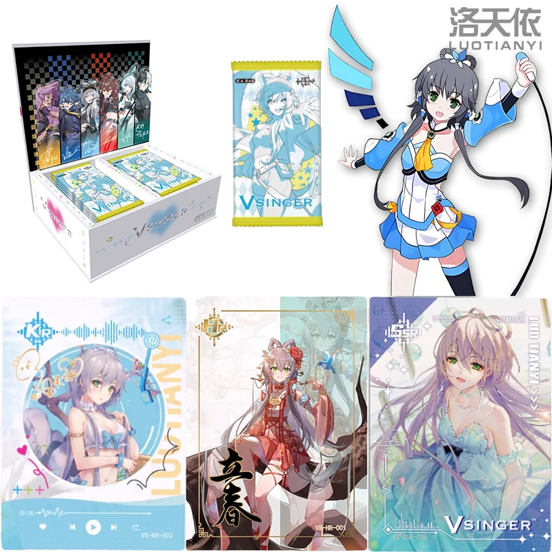 

Official Genuine Luo Tianyi Card Vsinger Virtual Singer Idol Card Anime Collection Cards Anime Peripheral Toys Flash Card Gifts