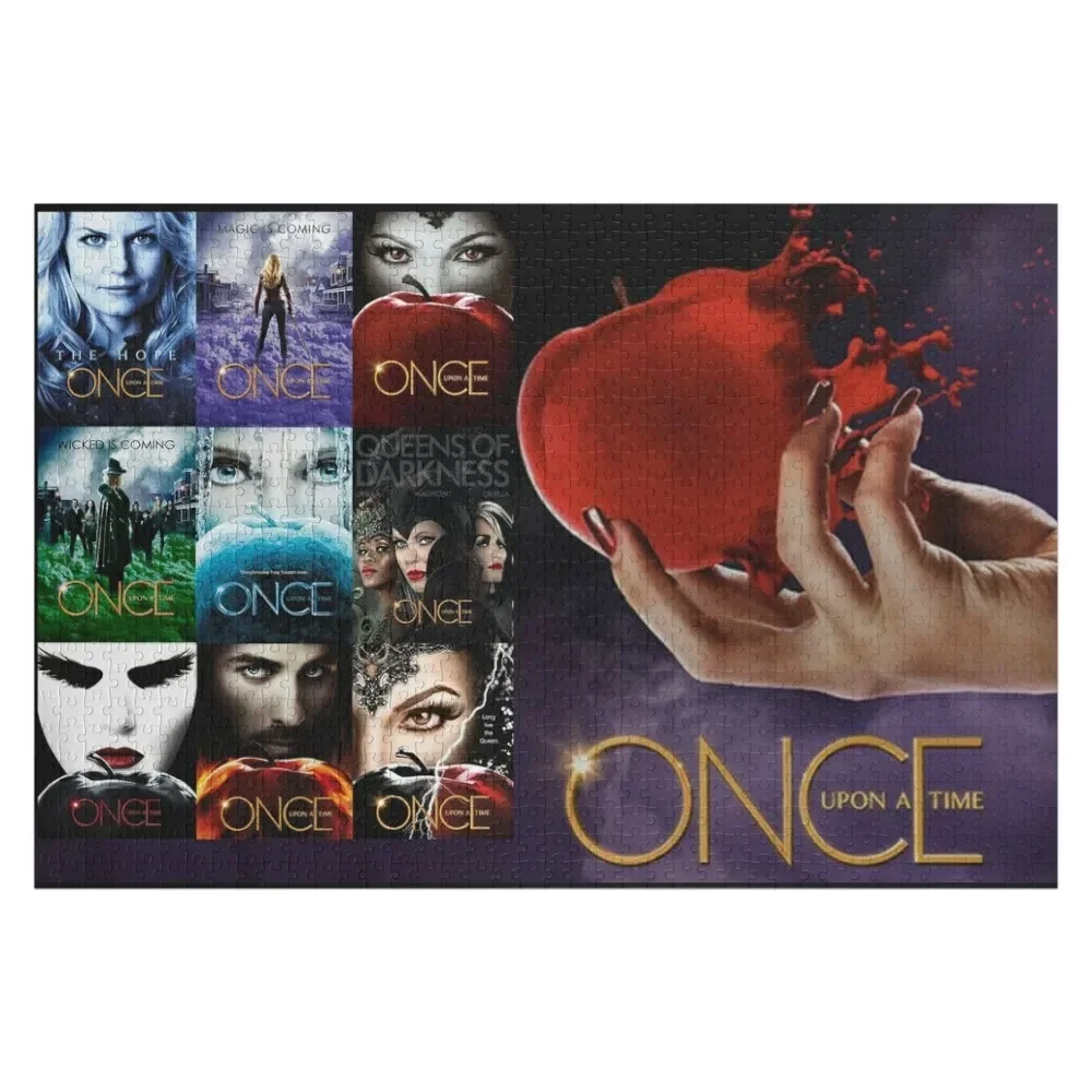 

ONCE UPON A TIME Jigsaw Puzzle Custom Kids Toy Jigsaw For Kids Anime Personalised Toys Puzzle