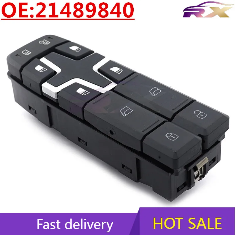 

OEM:21489840 Auto Accessories Glass Lifter Switch Power Window Control Switch For Volvo FM